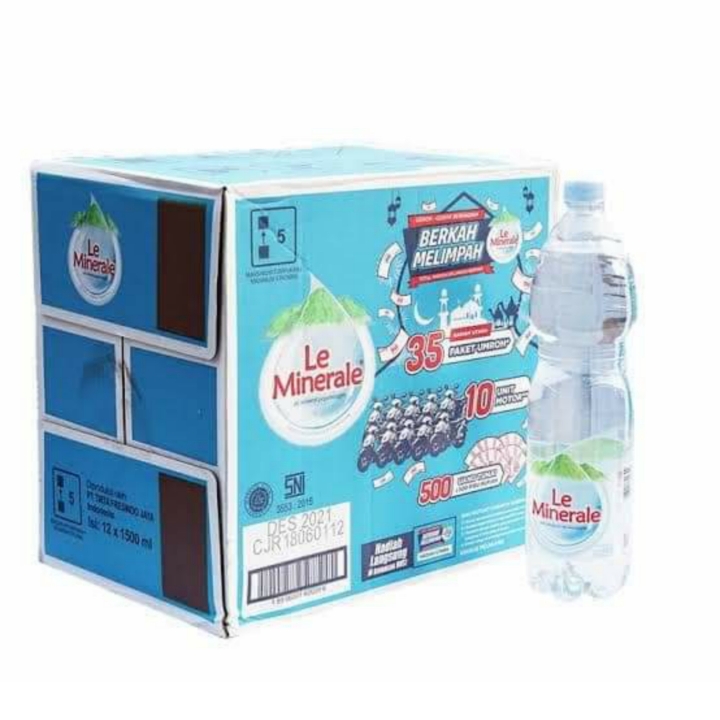 LEE MINERAL BESAR Perdus 1500ml X 12pcs