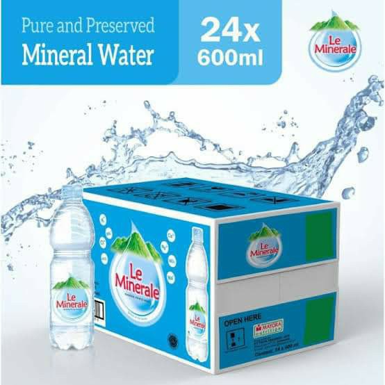 LEE MINERAL SEDANG Perdus 600ml X 24pcs