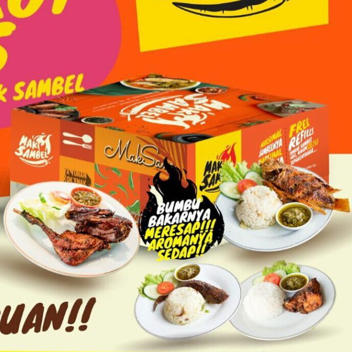 LELE BAKAR BUMBU RUJAK