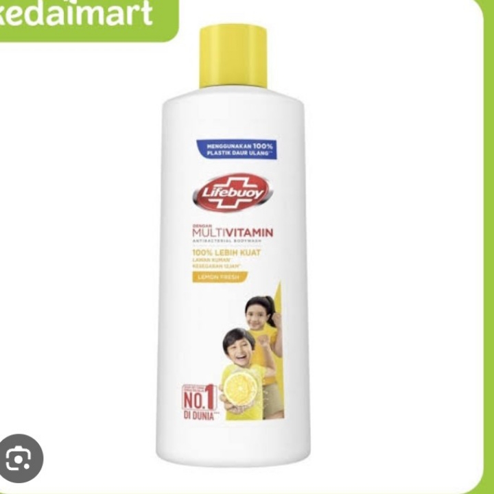 LIFEBUOY SABUN MANDI CAIR LEMON FRESH