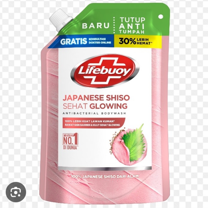 LIFEBUOY SHISO AND MINERAL CLAY BODY WASH
