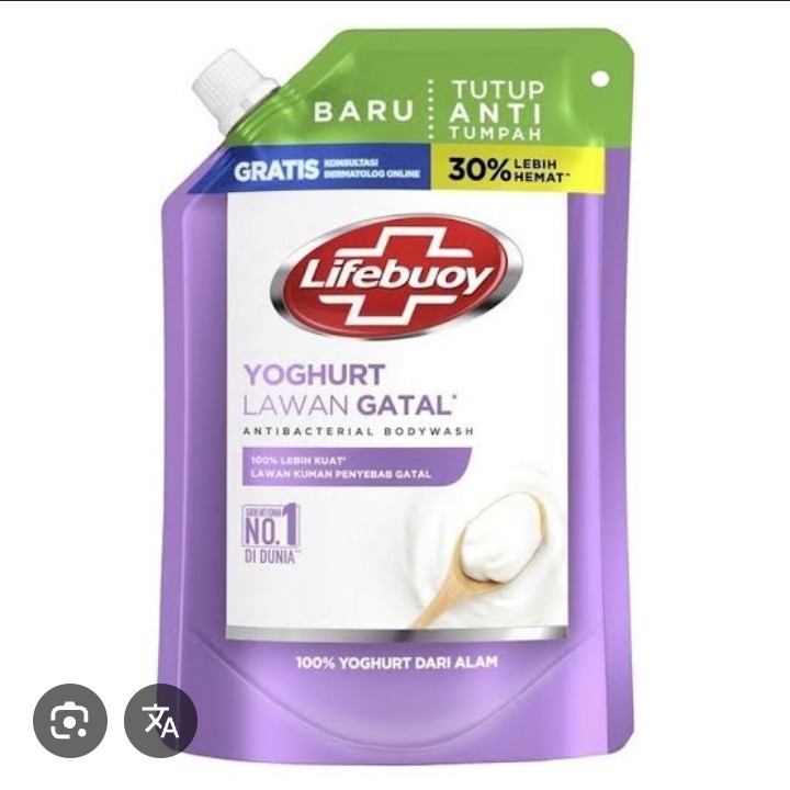 LIFEBUOY YOGHURT SABUN MANDI CAIR