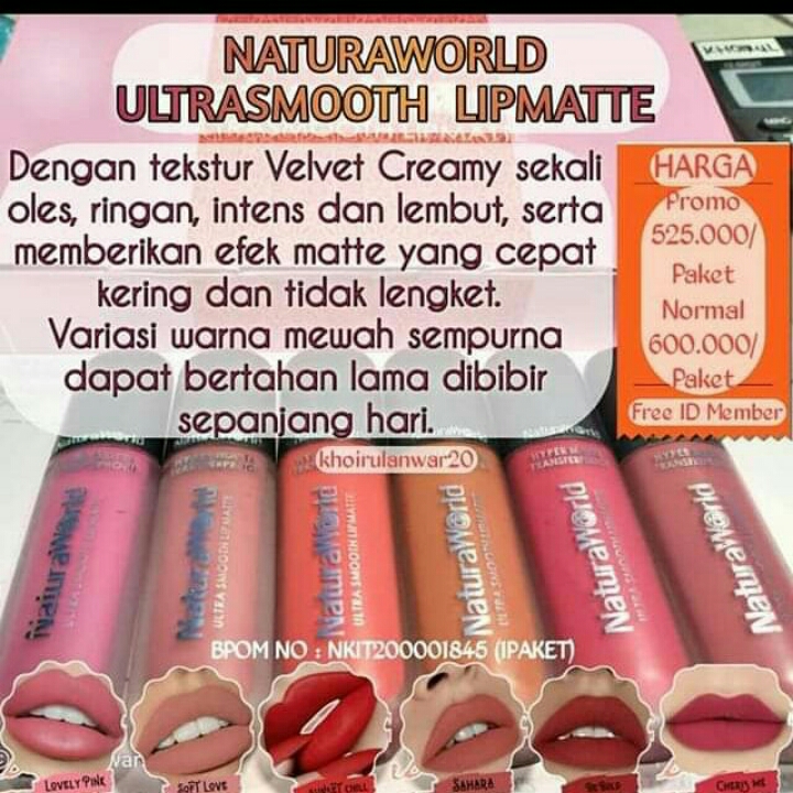 LIPSTIK NATURAWORLD