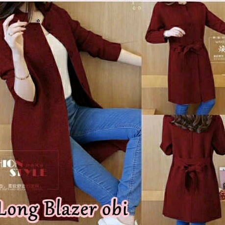 LONG OBI BLAZER 