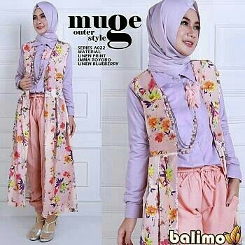 LONG OUTER FLOWER WEDGES PINK 