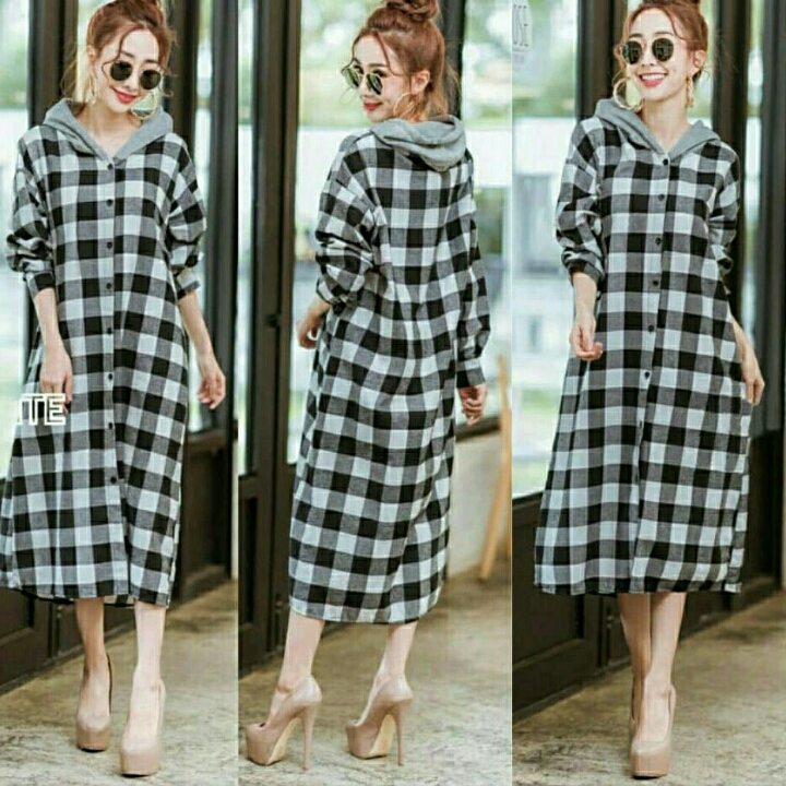 LONGDRESS HODIE RISA HITAM