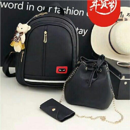 LOVA BAG PACK FASHION SALMA - Tanpa Boneka