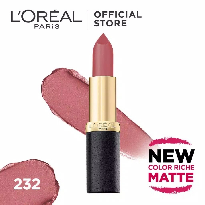 LOreal Paris Color Riche Matte Lipstick - 232 Beige Couture