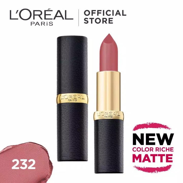 LOreal Paris Color Riche Matte Lipstick - 232 Beige Couture 2