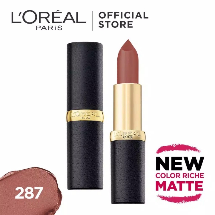 LOreal Paris Color Riche Matte Lipstick - 287 Beige Reveur