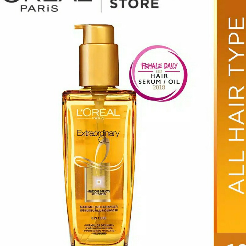 LOreal Paris Elvive Extraordinary Oil Gold Hair Serum Hair Care