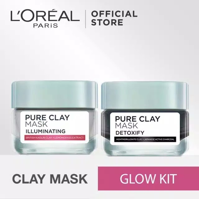 LOreal Paris Illuminating and Detoxifying Clay Mask