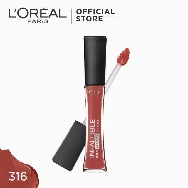 LOreal Paris Infallible Pro Matte Gloss - 316 Statement Nude