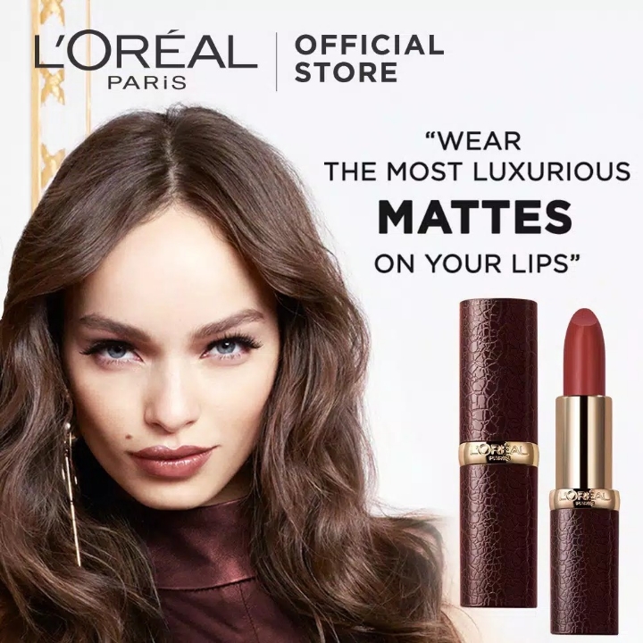 LOreal Paris Luxe Leather Lipstick Shellies Plan 2