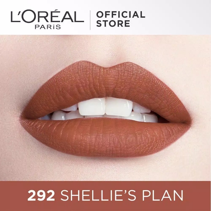 LOreal Paris Luxe Leather Lipstick Shellies Plan 3