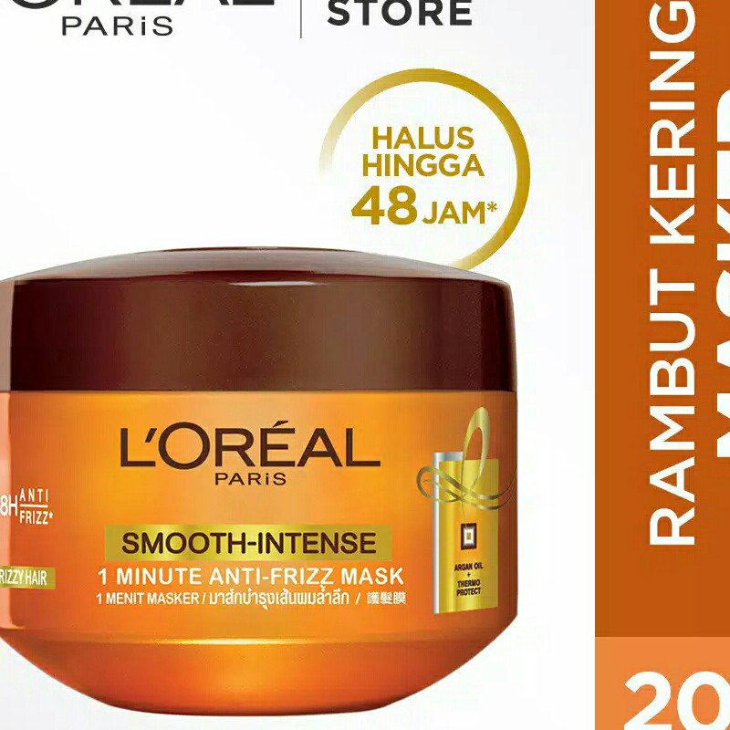 LOreal Paris Smooth Intense Hair Mask Hair Care