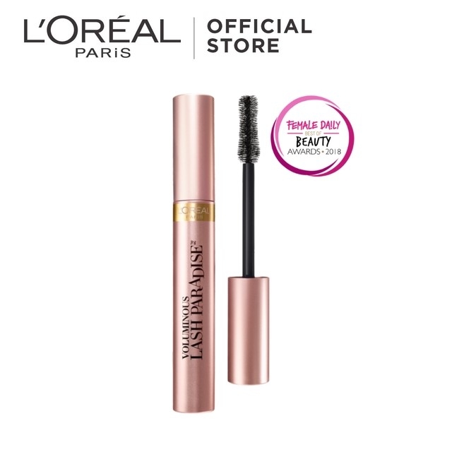 LOreal Voluminous Lash Paradise Waterproof Mascara - Blackest Black