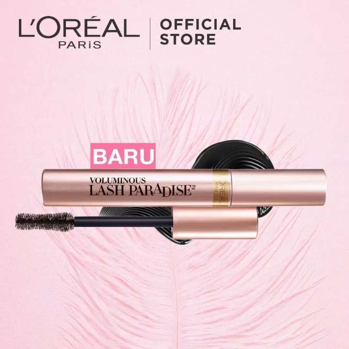 LOreal Voluminous Lash Paradise Waterproof Mascara - Blackest Black 2