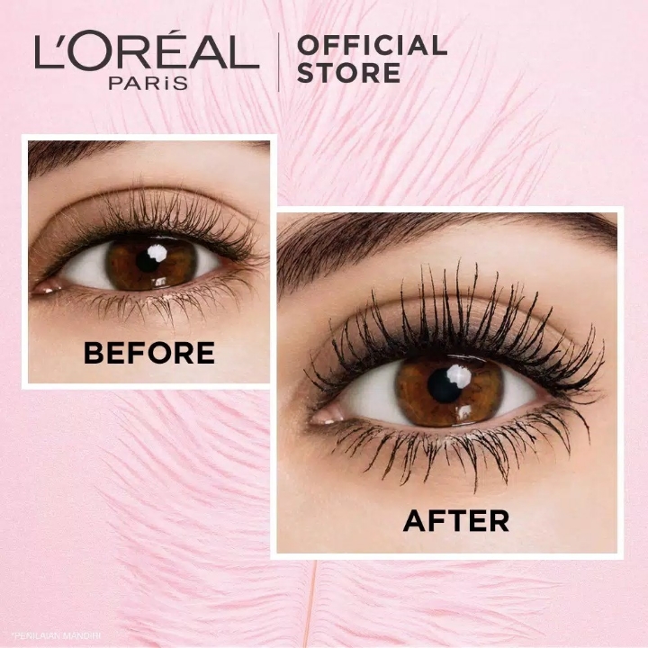 LOreal Voluminous Lash Paradise Waterproof Mascara - Blackest Black 5