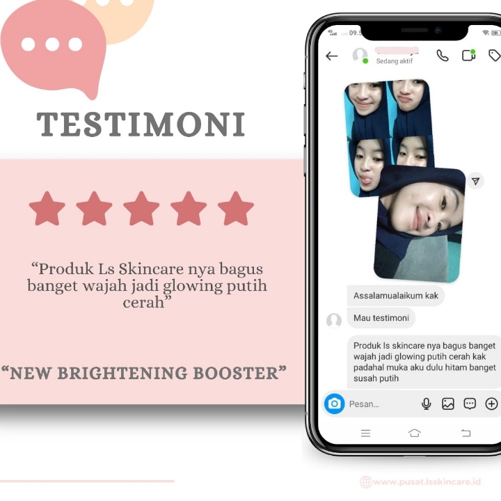 LS Skincare - Paket Brightening Booster 2