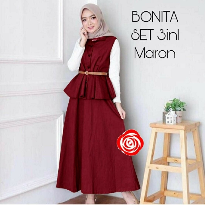 LSN STF Bonita Maroon