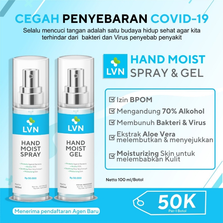 LVN HAND MOIST SPRAY 