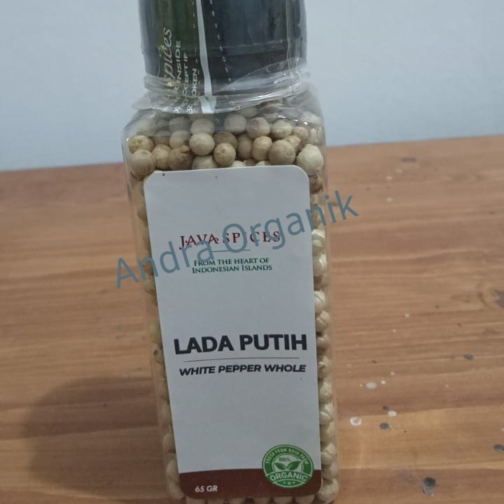 Lada Putih Organik - Butiran