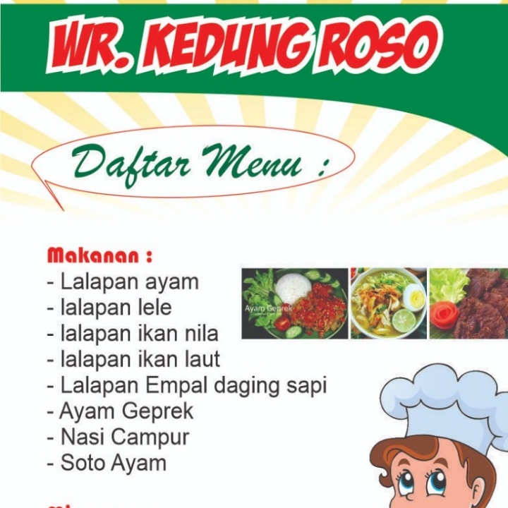 Lalapan Ayam Kampung Jumbo Tanpa Nasi