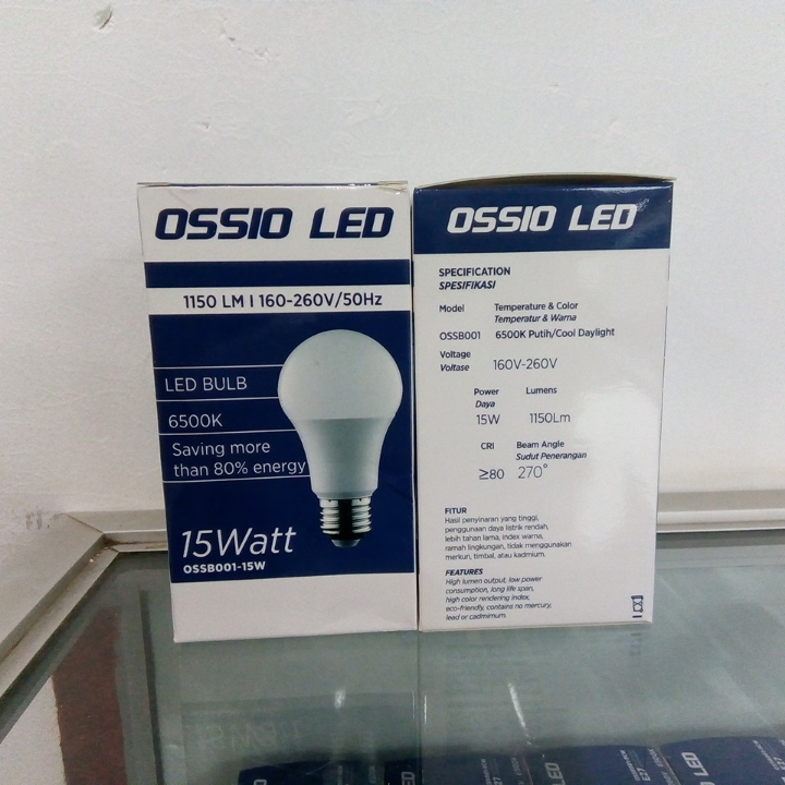Lampu BERGARANSI Ossio LED 15 Watt MURAH 3