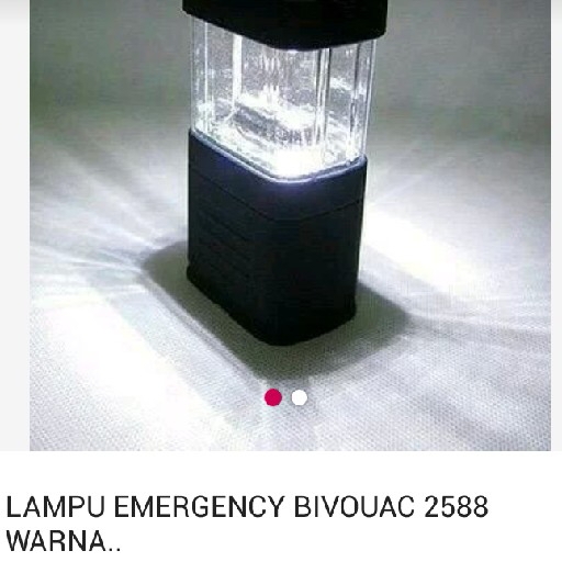 Lampu Emergency Bivouac 2588
