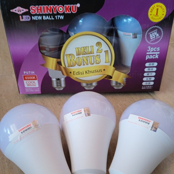 Lampu LED Beli 2 Gratis 1