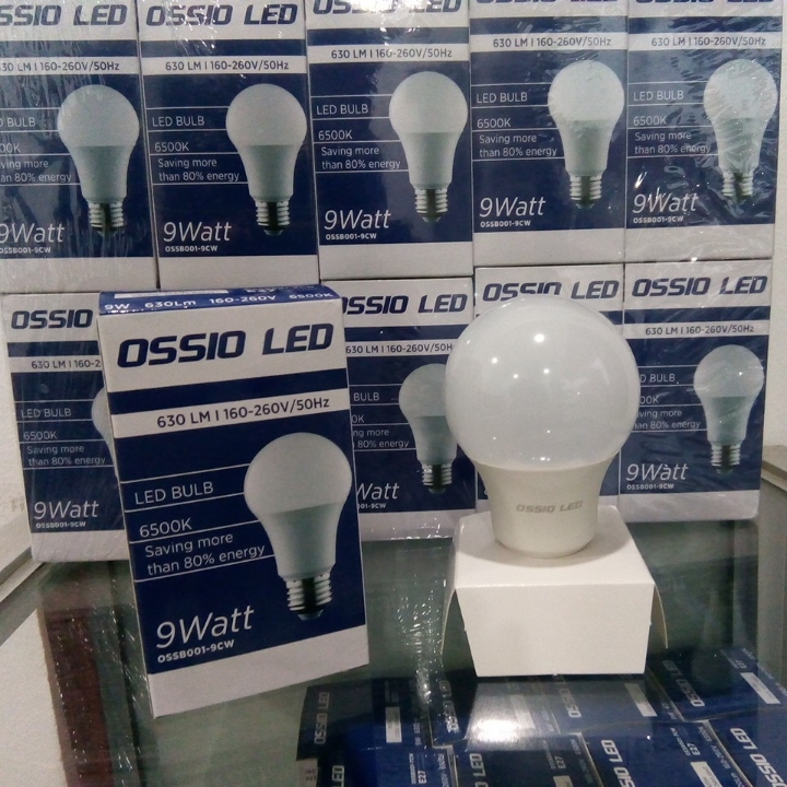 Lampu LED Bergaransi Ossio 9 Watt Murah