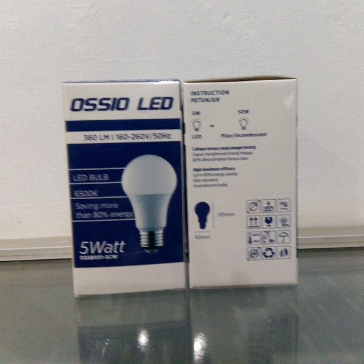 Lampu LED Murah Ossio 5 Watt Bergaransi 2