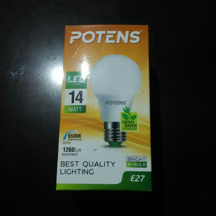 Lampu LED Potens 14 W