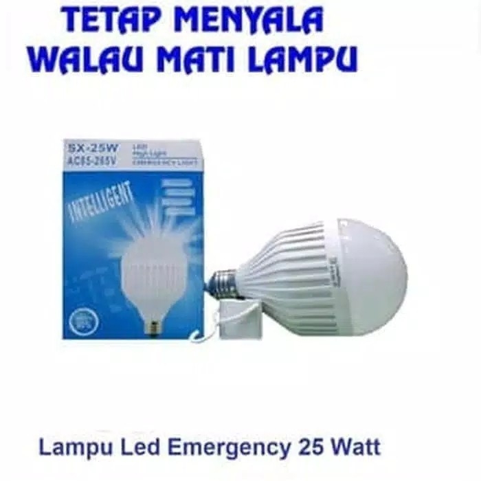 Lampu Led Emergency SX 25 Watt Lampu Sentuh Ajaib