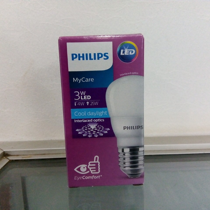 Lampu Philips Led 3 Watt Putih 5