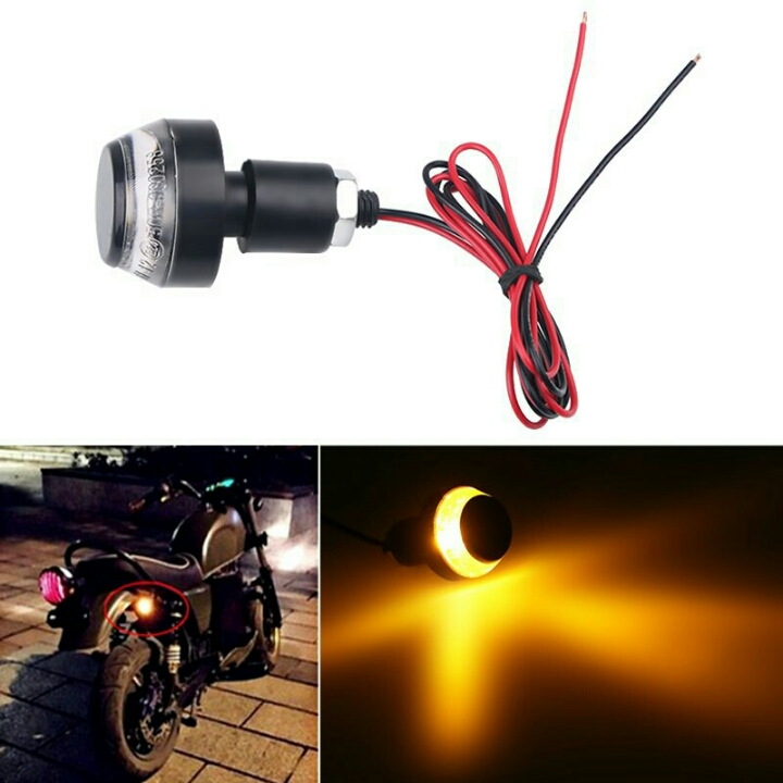 Lampu Sein LED Motor Turn Signal Indicator Blinker 22mm