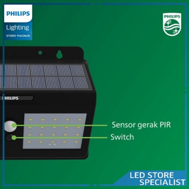 Lampu Tempel Solar Cell Philips 2