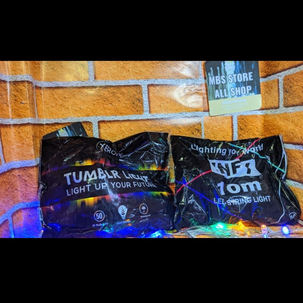 Lampu Tubler Warna Rainbow dll
