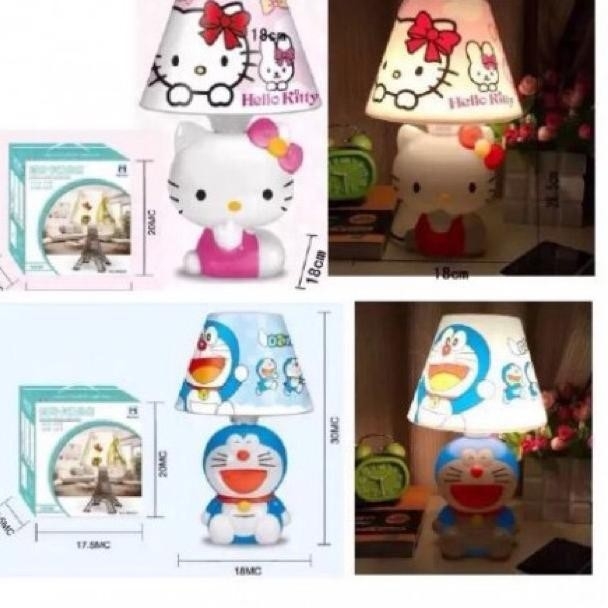 Lampu tidur MH 9055 Hello Kitty Doraemon Keropi Keroppi 2