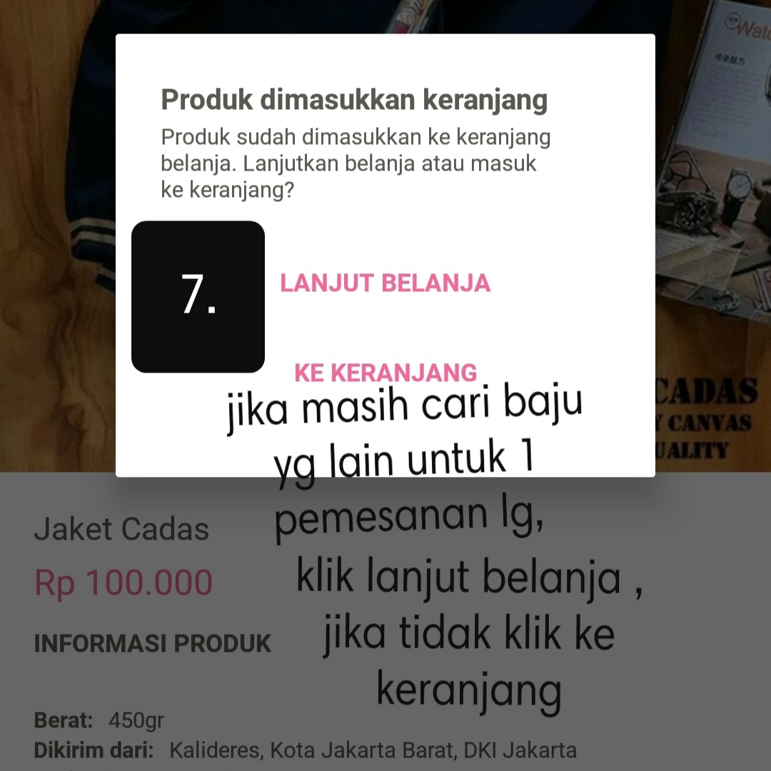 Langkah 7