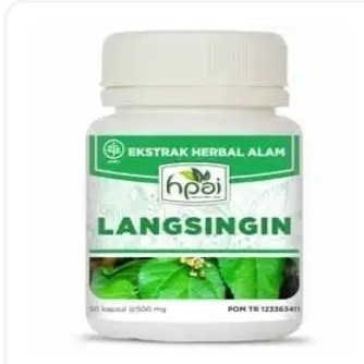 Langsingin Pelangsing Alami Aman 50 Kapsul 500mg