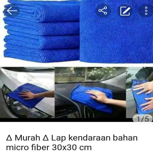 Lap Microfiber Kwalitas High
