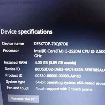 Laptop Lenovo 2