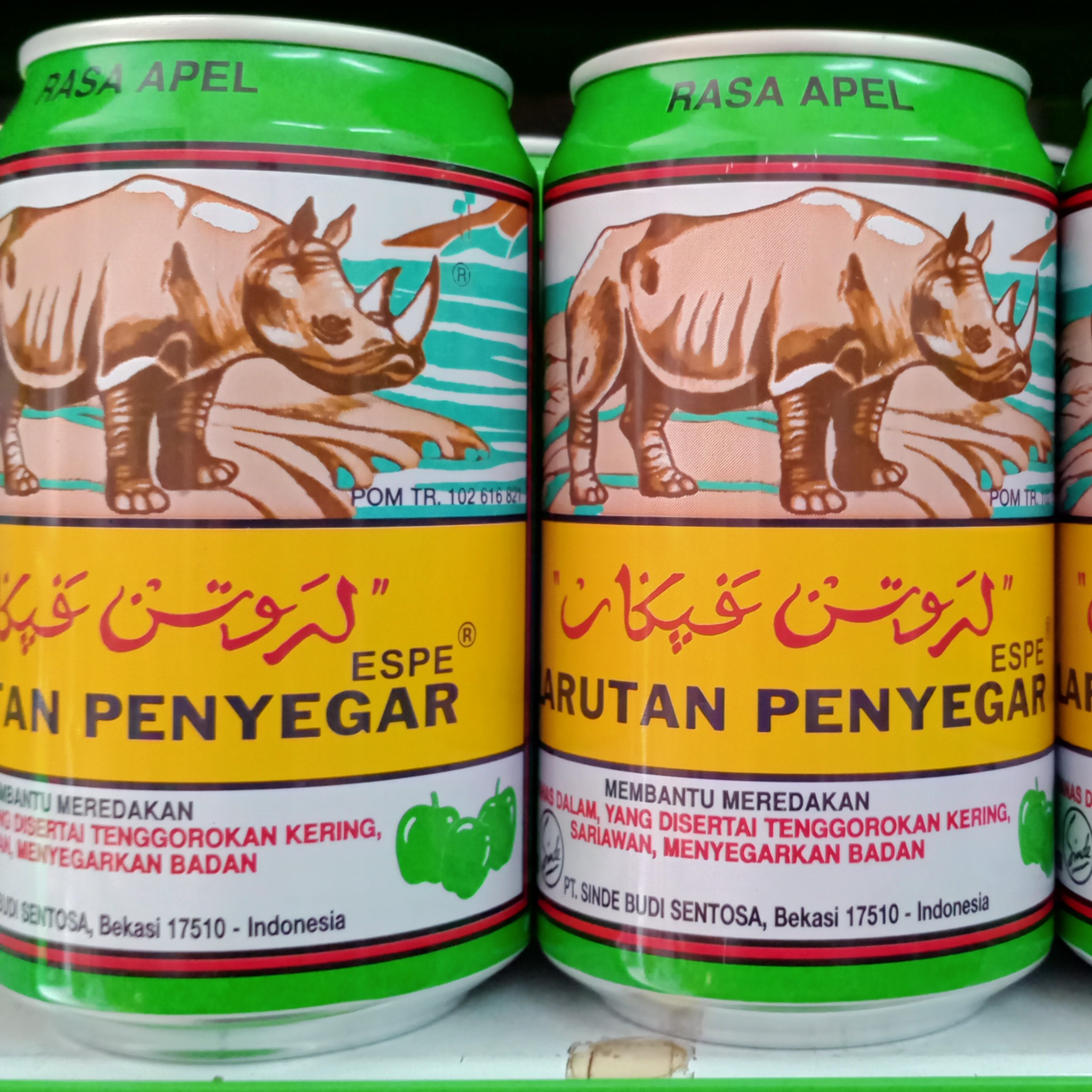 Larutan Cap Badak Rs Apel 320ml