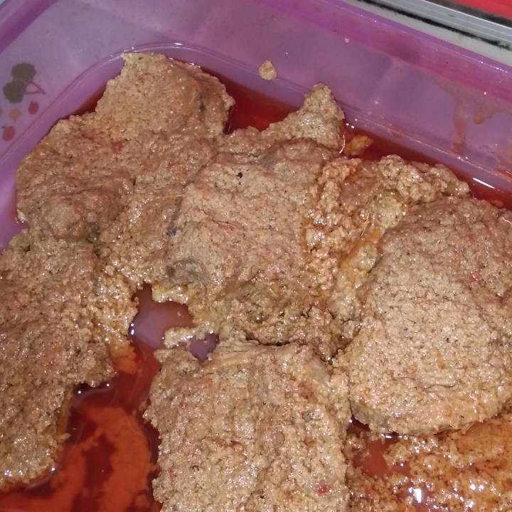 Lauk Rendang Daging