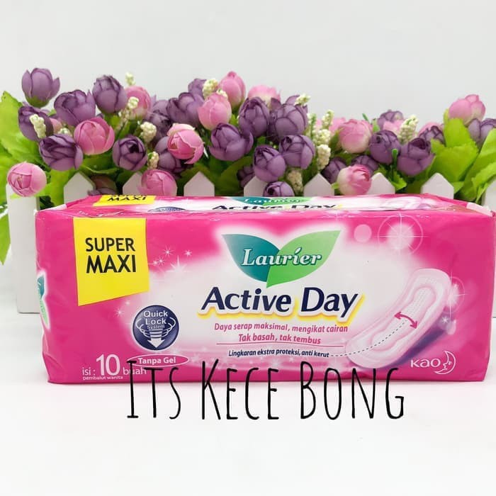 Laurier Active Day Super Maxi 10s