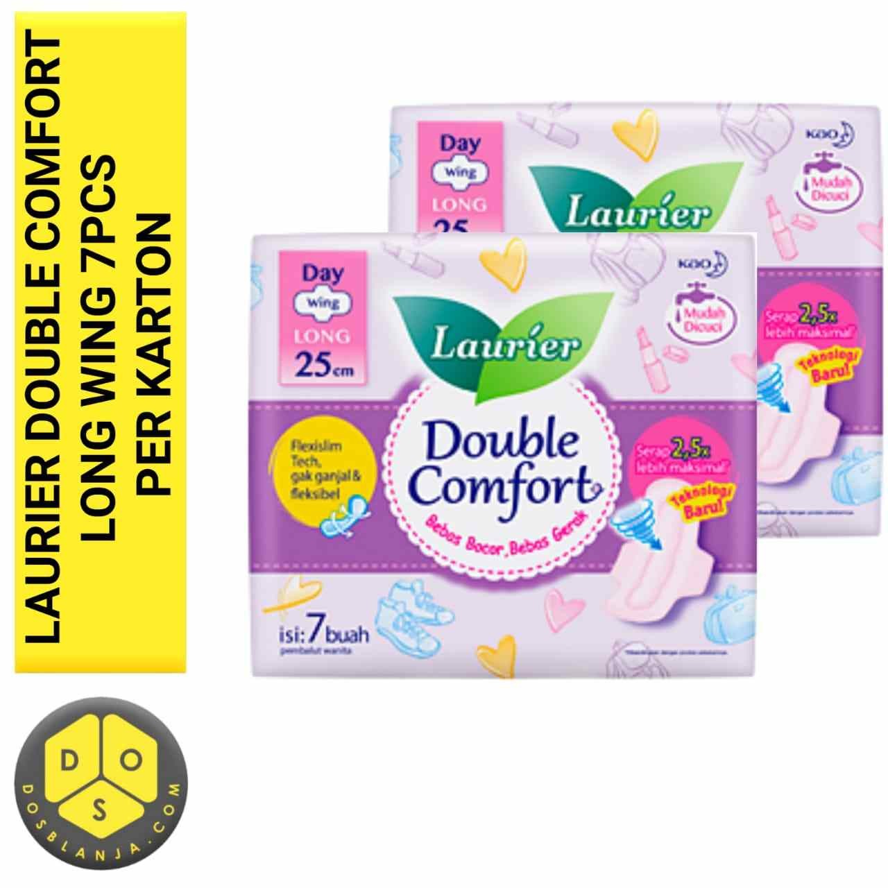 Laurier Double Comfort Long Wing 7 Pcs