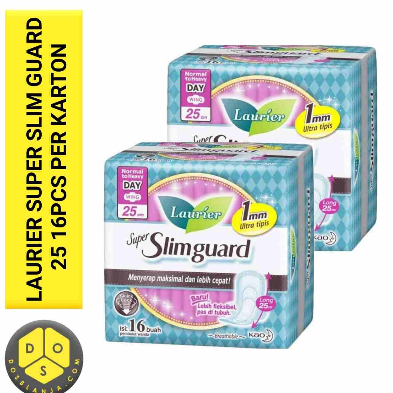 Laurier Super Slim Guard 25cm 16pcs