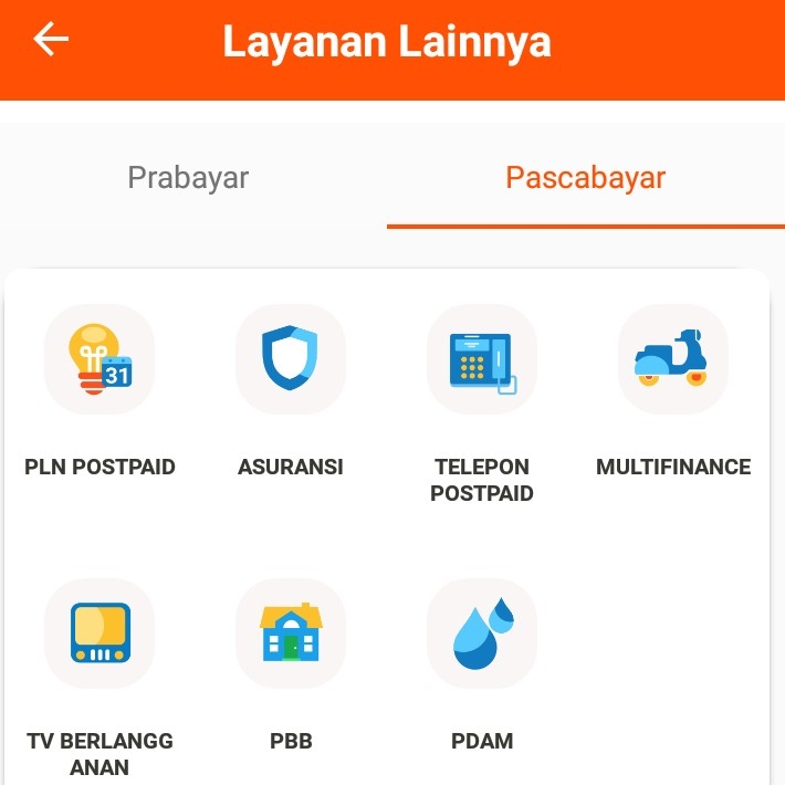 Layanan Pascabayar